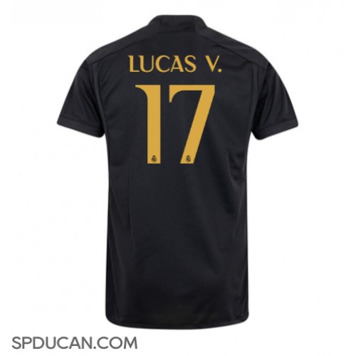 Muški Nogometni Dres Real Madrid Lucas Vazquez #17 Rezervni 2023-24 Kratak Rukav